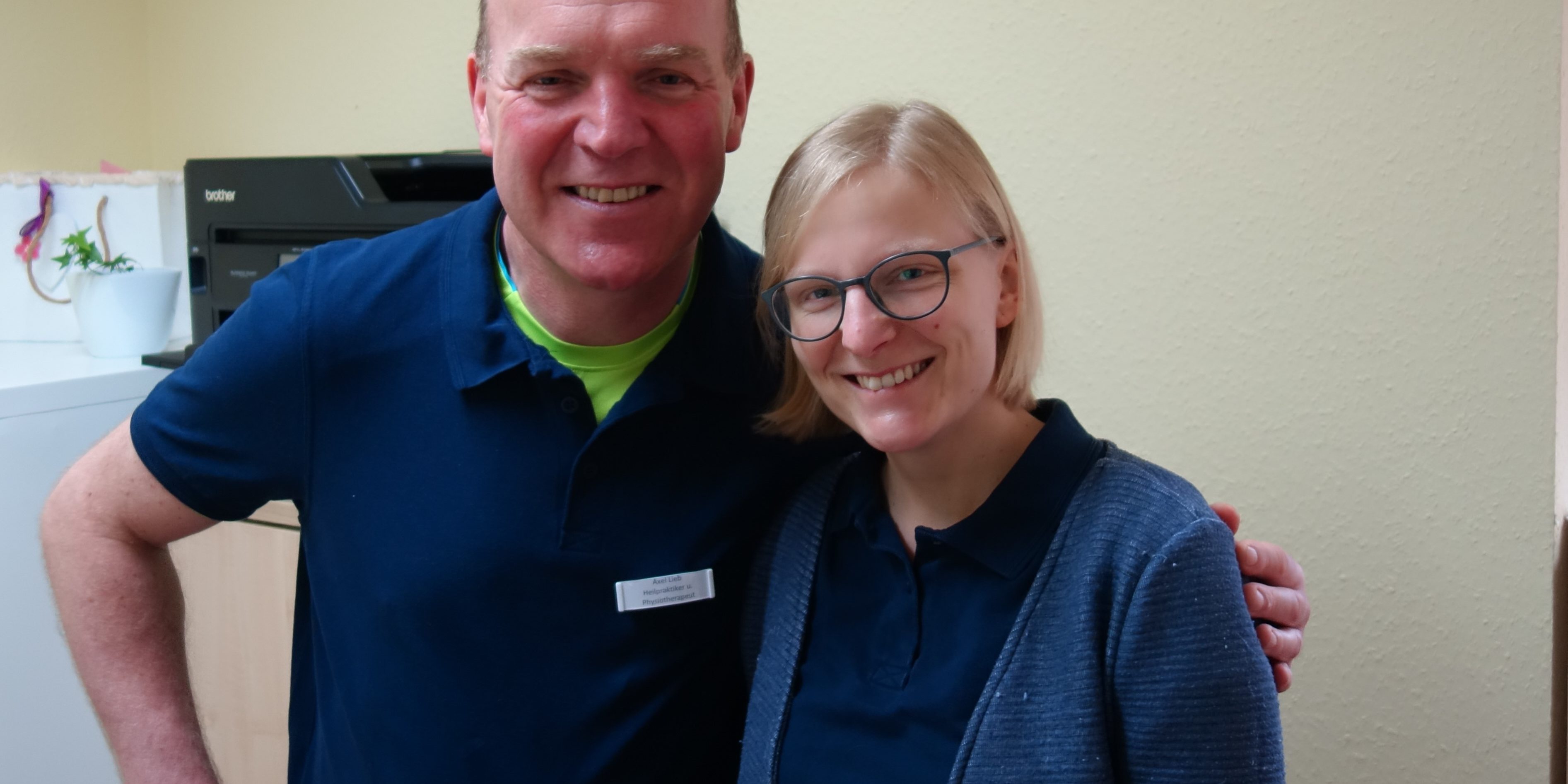 Axel Lieb (Inhaber) Annika Flores ( Lt. Logpädin)