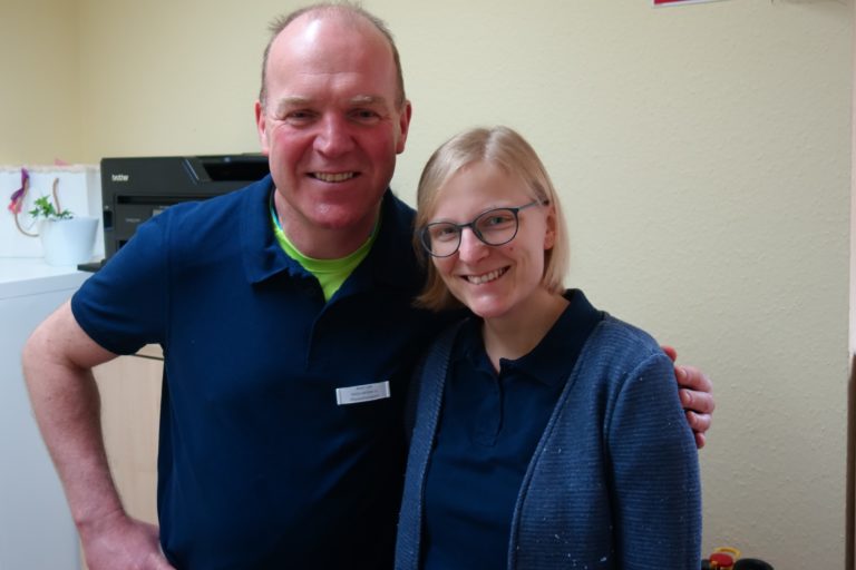 Axel Lieb (Inhaber) Annika Flores ( Lt. Logpädin)