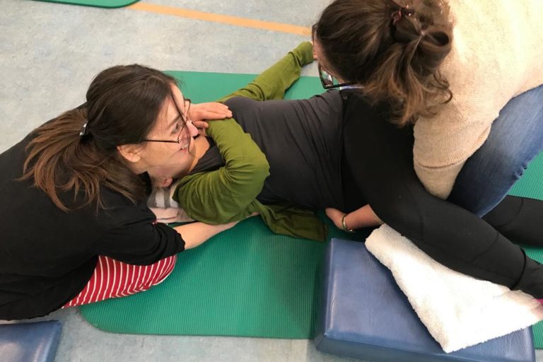 Martina und Julia in der Ueda Ausbildung