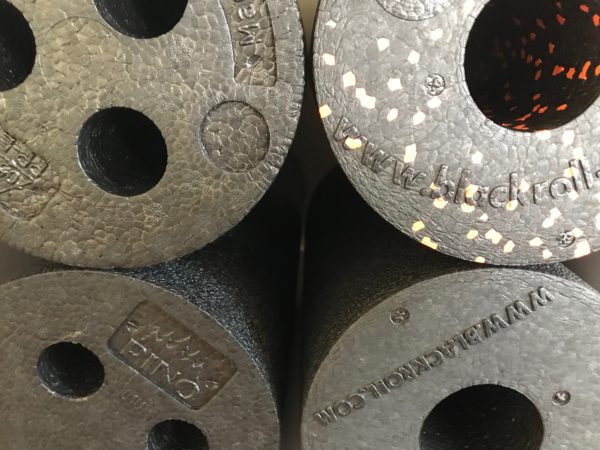 Faszien-Rollen für das Faszien-Yoga Schnuppern 2.0