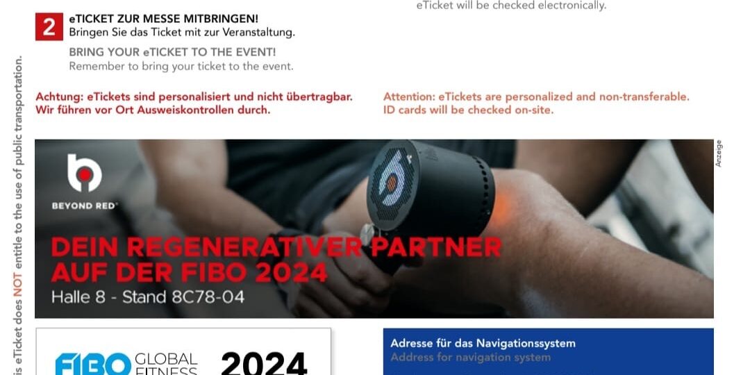 Das Therapiezentrum Axel Lieb ist auf der FIBO 2024