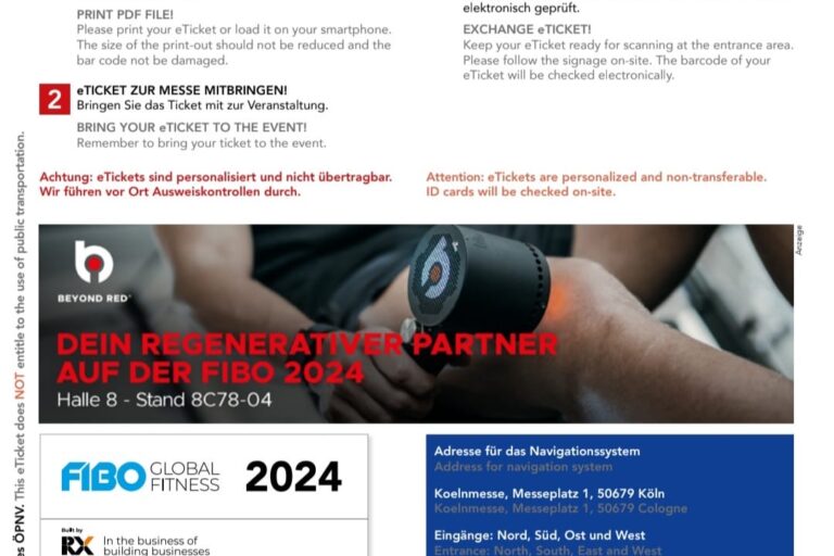 Das Therapiezentrum Axel Lieb ist auf der FIBO 2024